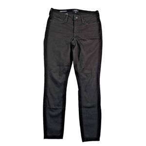 NYDJ Dylan Skinny Ankle Jeans Lift Tuck Women's Size 6 Black Tummy Technology
